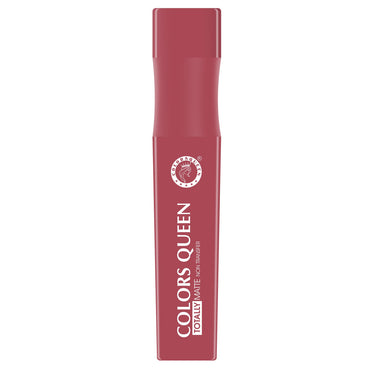 Colors Queen Totally Matte Liquid Lipstick | Intense Color Payoff, Lightweight & Comfortable, One Swipe Application | Long Lasting, Non Transfer Liquid Lipstick for Women (14 - Ruby True, 7.5g)